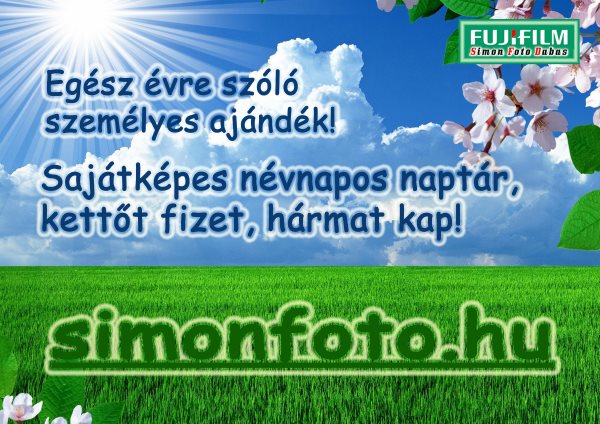 Sajátképes naptár Sajátképes naptár